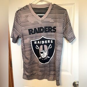 Reversible Raiders NFL Flag Football Jersey Youth Size XL – Logo & Flag Design